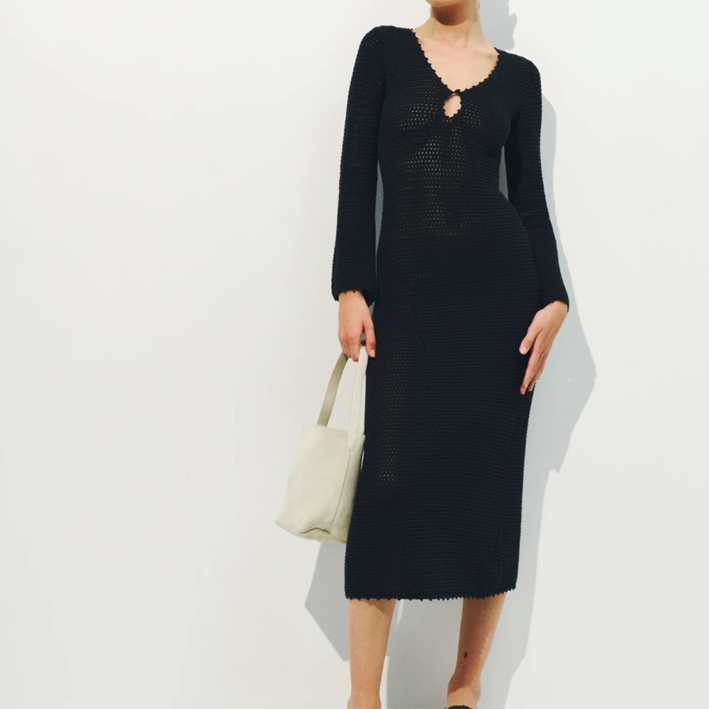 Sean Open Knit Reformation Dress